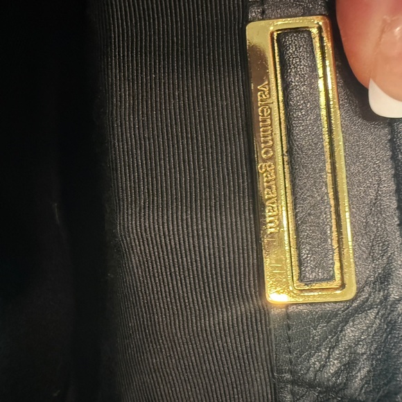 Vintage Valentino Black Quilted Leather Clutch - Picture 4 of 10